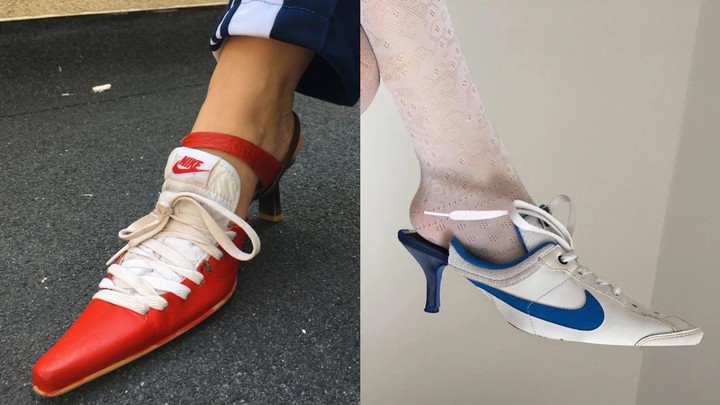 nike collapsible heel shoe