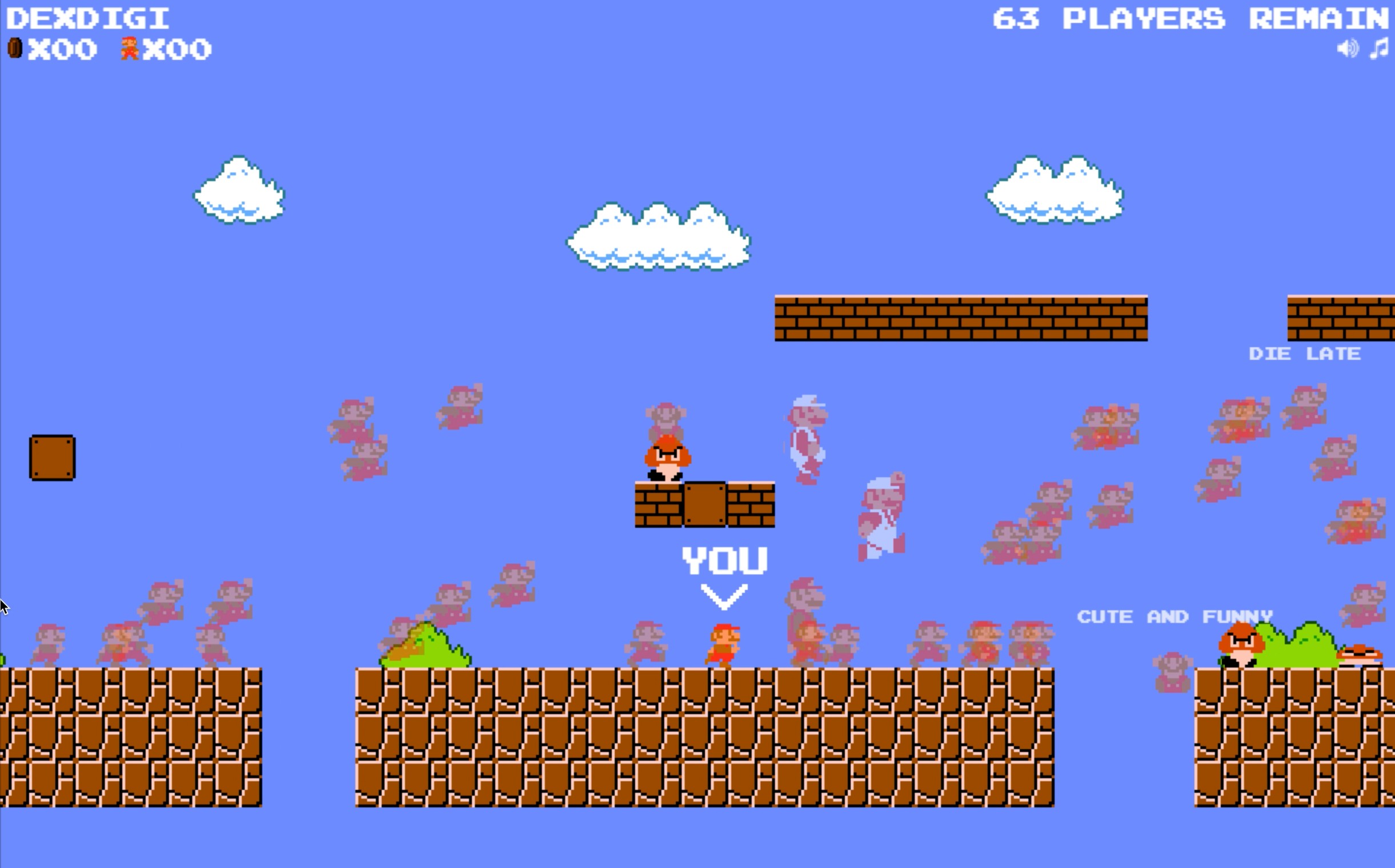 Super Mario Bros Battle Royale Game Releases for Free