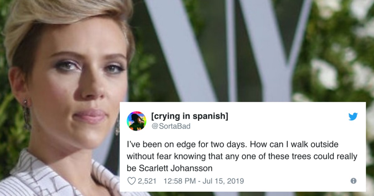 Scarlett Johansson inspires memes after saying she should 