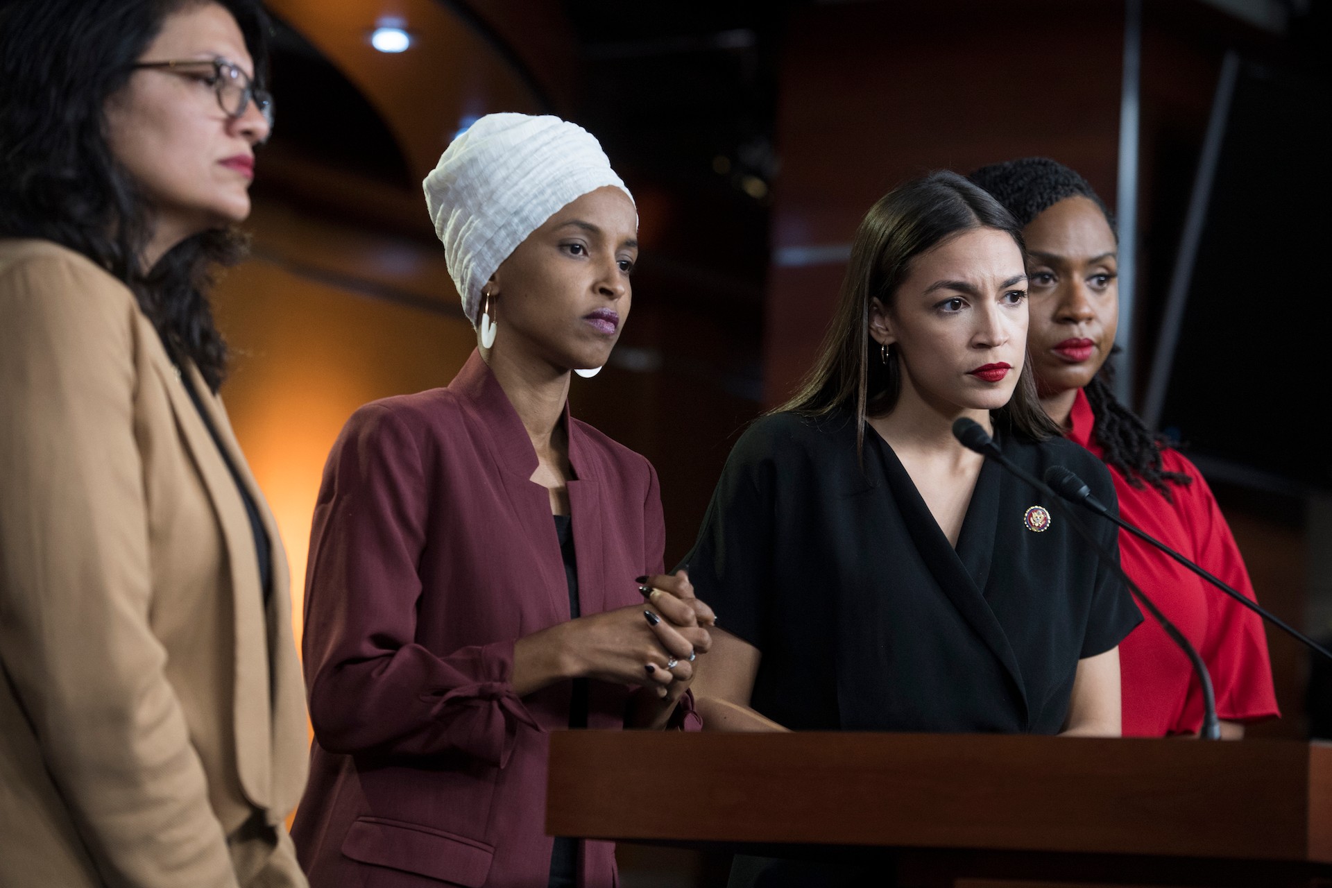 Even Trump's Racist Attacks Can't Seem To Unify Pelosi and “The Squad ...