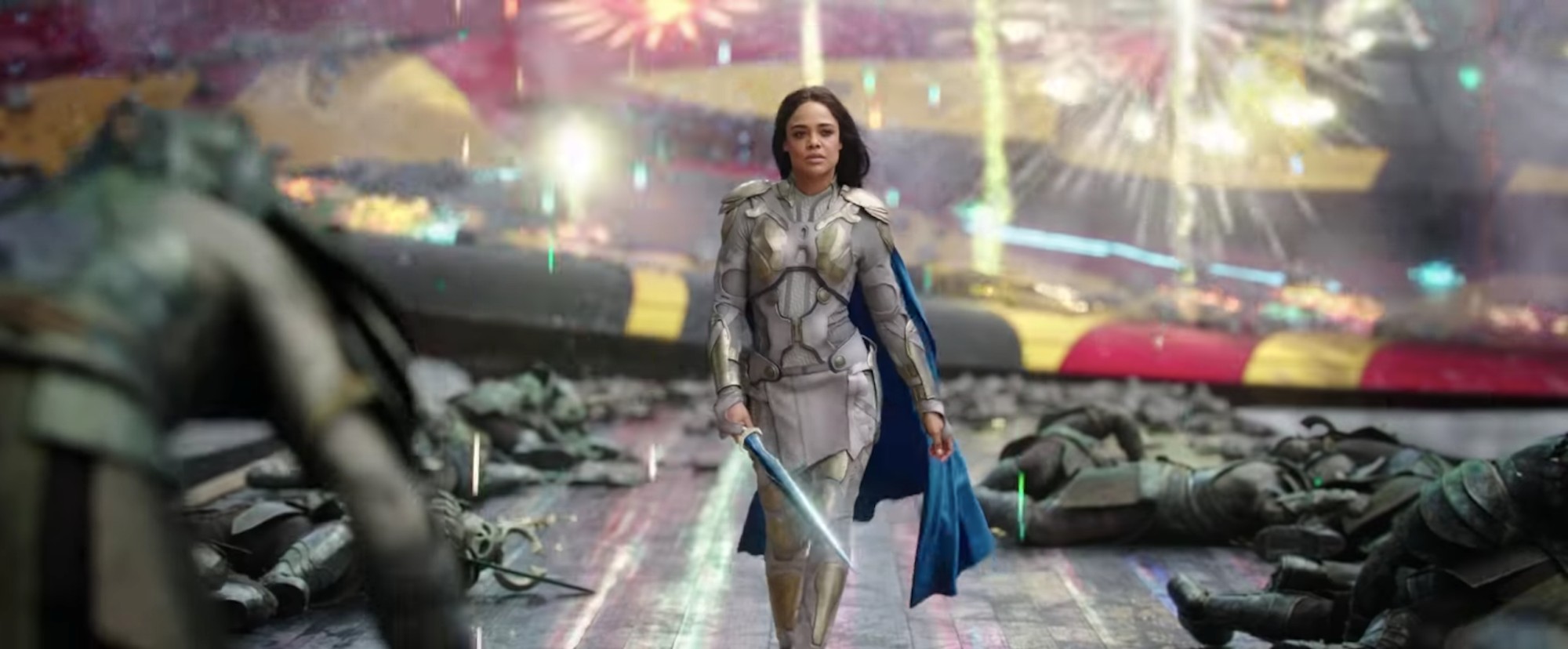 Tessa Thompson's Valkyrie to Appear in 'The Marvels,' Trailer Confirms