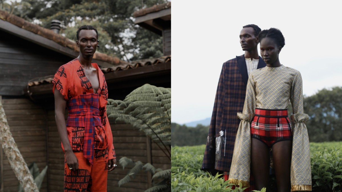 Premium Photo, Colorful plaids of the masai tribe. african blankets from  kenya and tanzania.