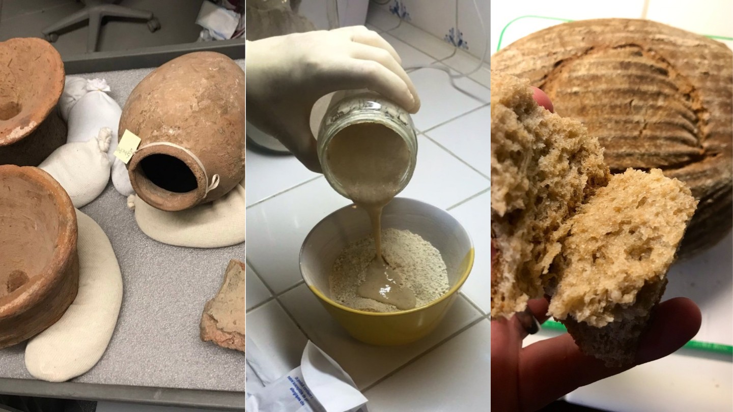 Bread made with 4500-Year-Old Egyptian Yeast, follow News Without Politics, NWP, most interesting unbiased news stories