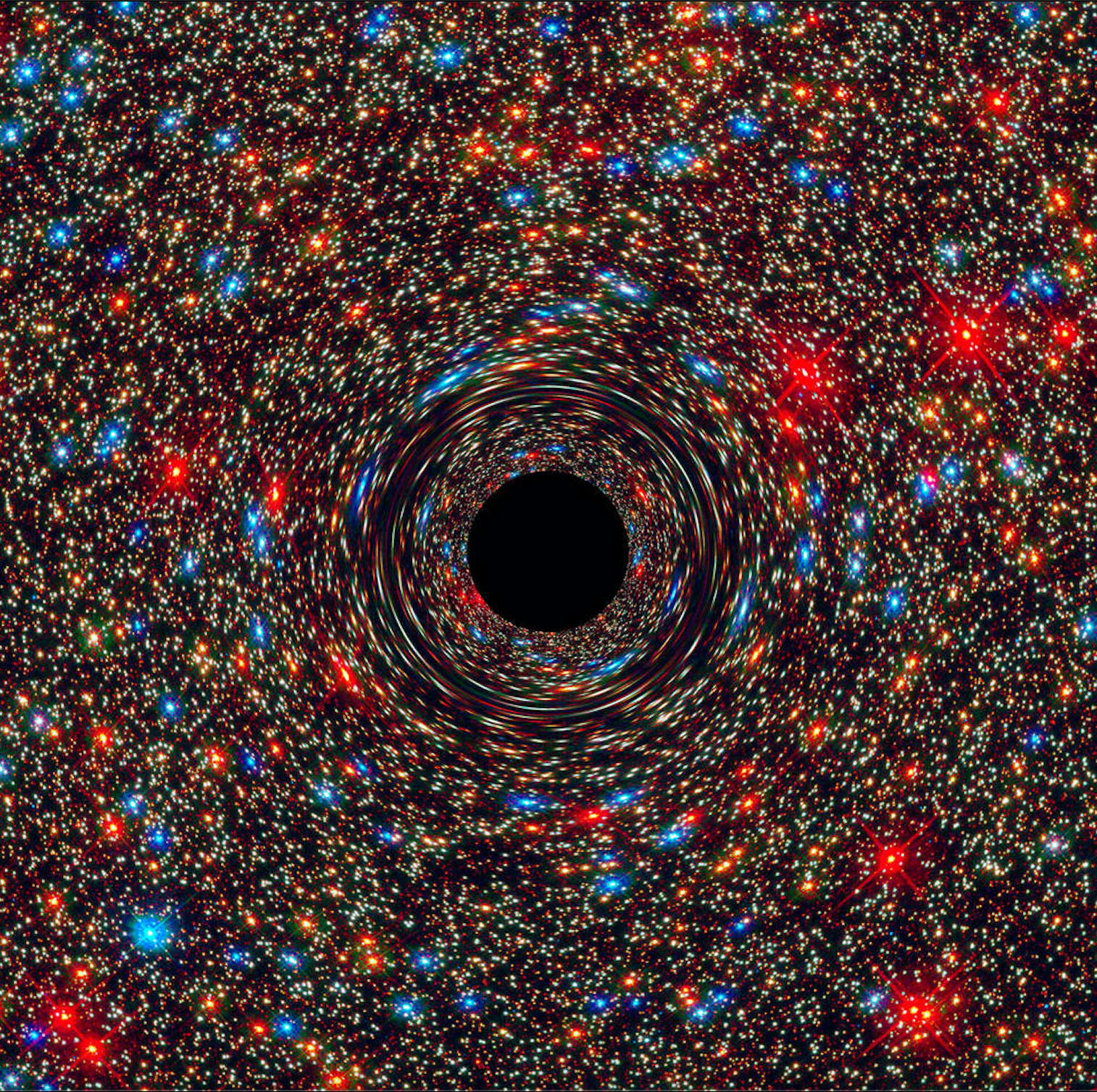 Das Schwarze Loch in der Mitte unserer Galaxie ist aufgeleuchtet und keiner weiß warum Das Schwarze Loch in der Mitte unserer Galaxie ist aufgeleuchtet und keiner weiß warum