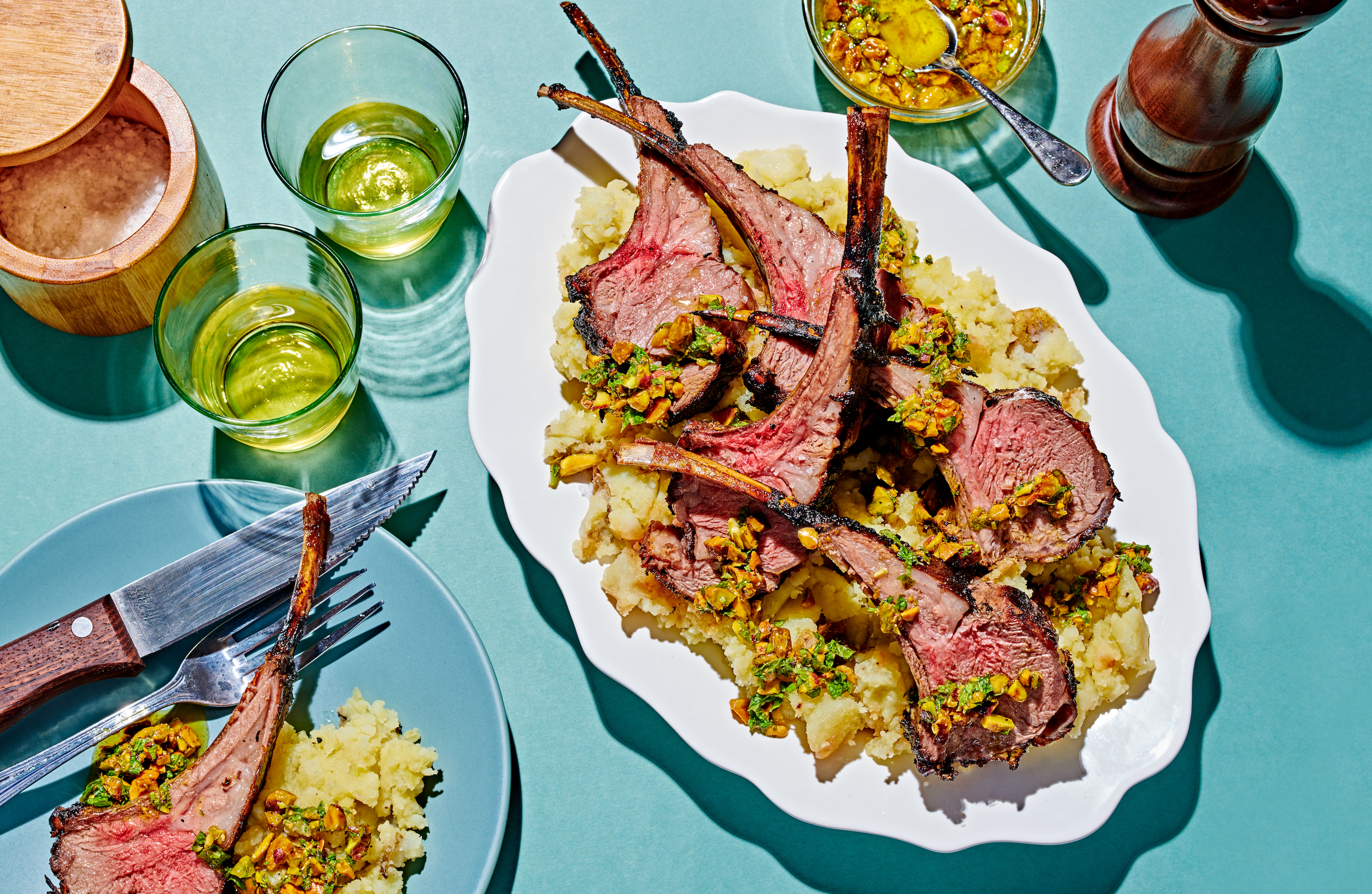 Yogurt-Marinated Grilled Lamb Chops Recipe