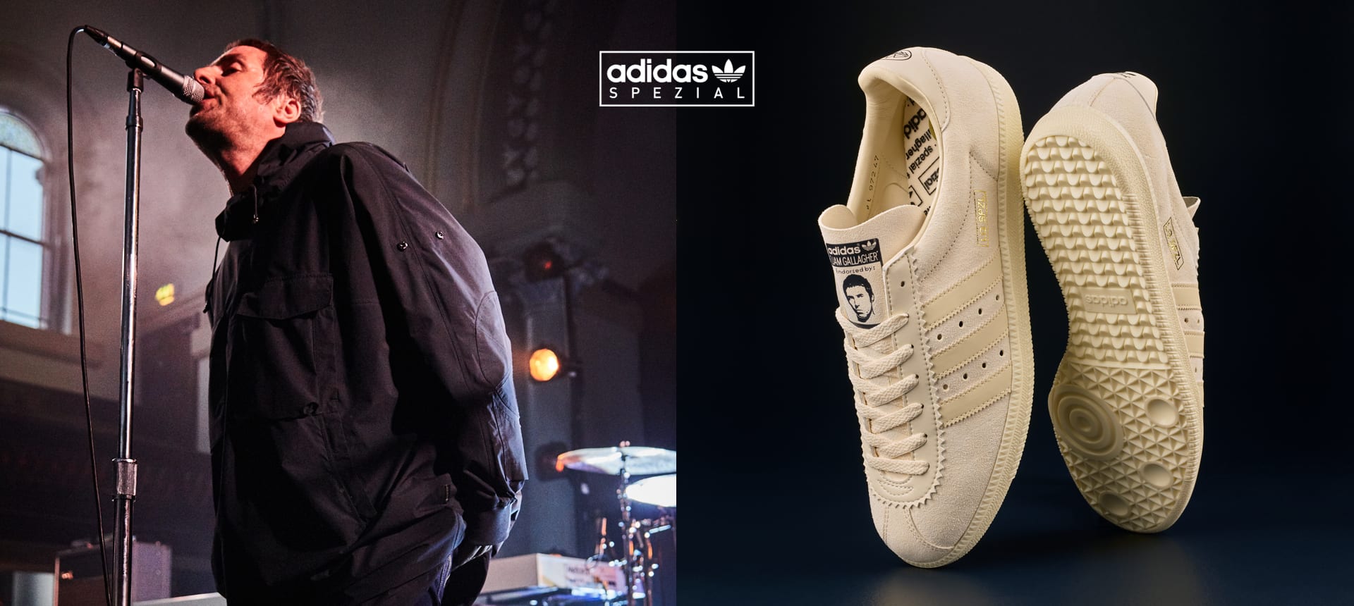 Liam Gallagher's New Adidas Sneakers