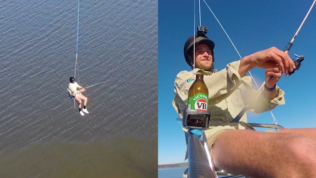 Footage of an Australian Guy Fishing from a Drone Is Being Investigated by  Authorities