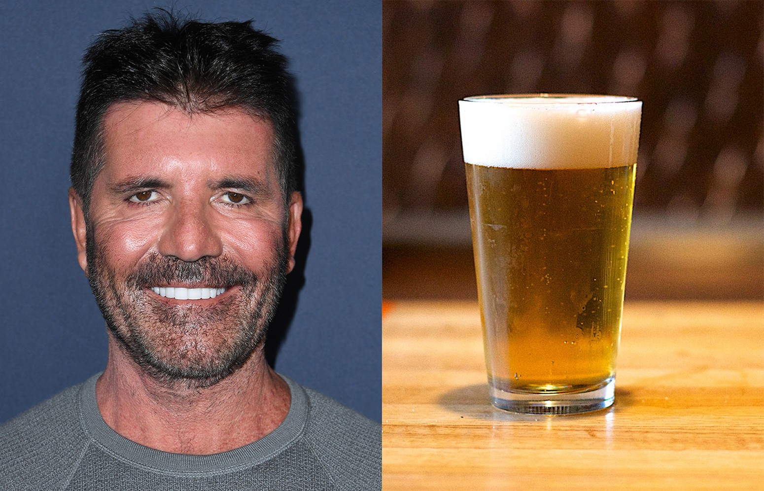 Simon Cowell s Terrifying New Face Came From Drinking Light Beer