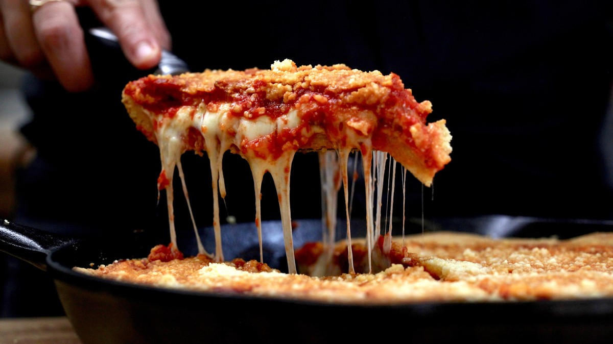 Chicago Style Deep Dish Pizza Recipe