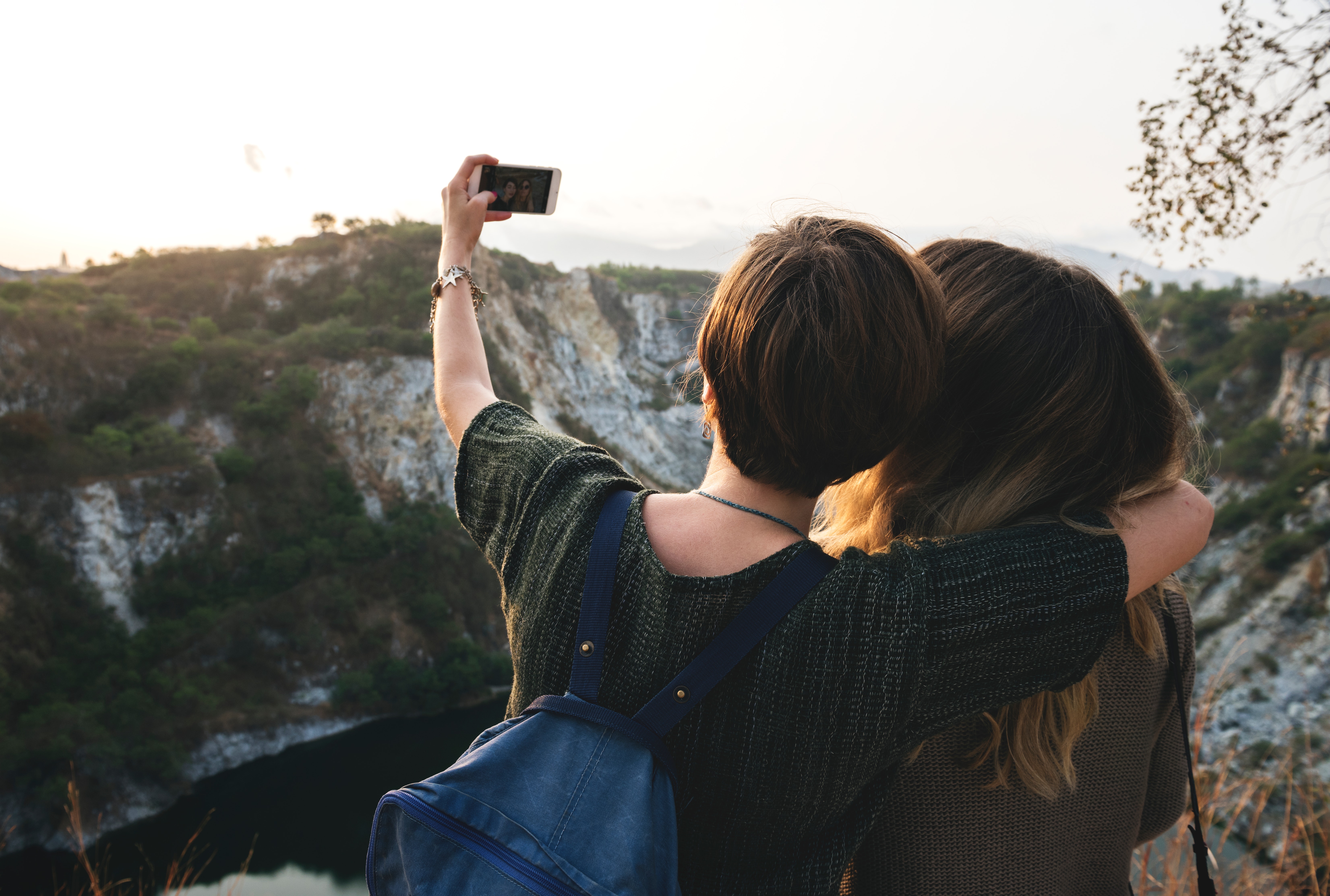 Woman Falls Off A Cliff In Gujarat While Taking A Selfie, Survives By ...