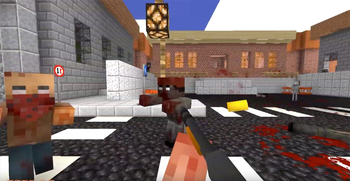 Brutal Minecraft Lets You Rip And Tear Through Minecraft Like Its 