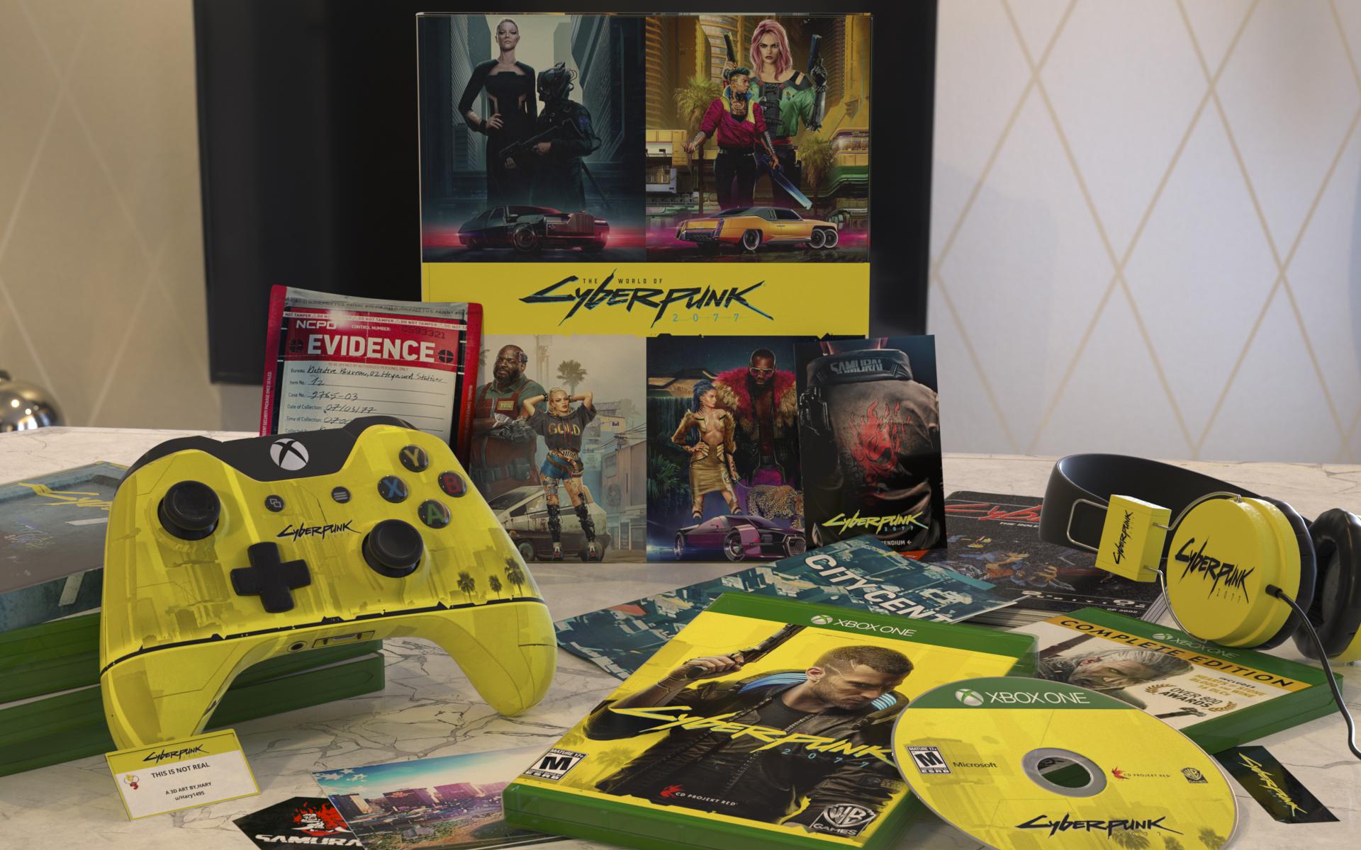 Unboxing xbox best sale one x cyberpunk