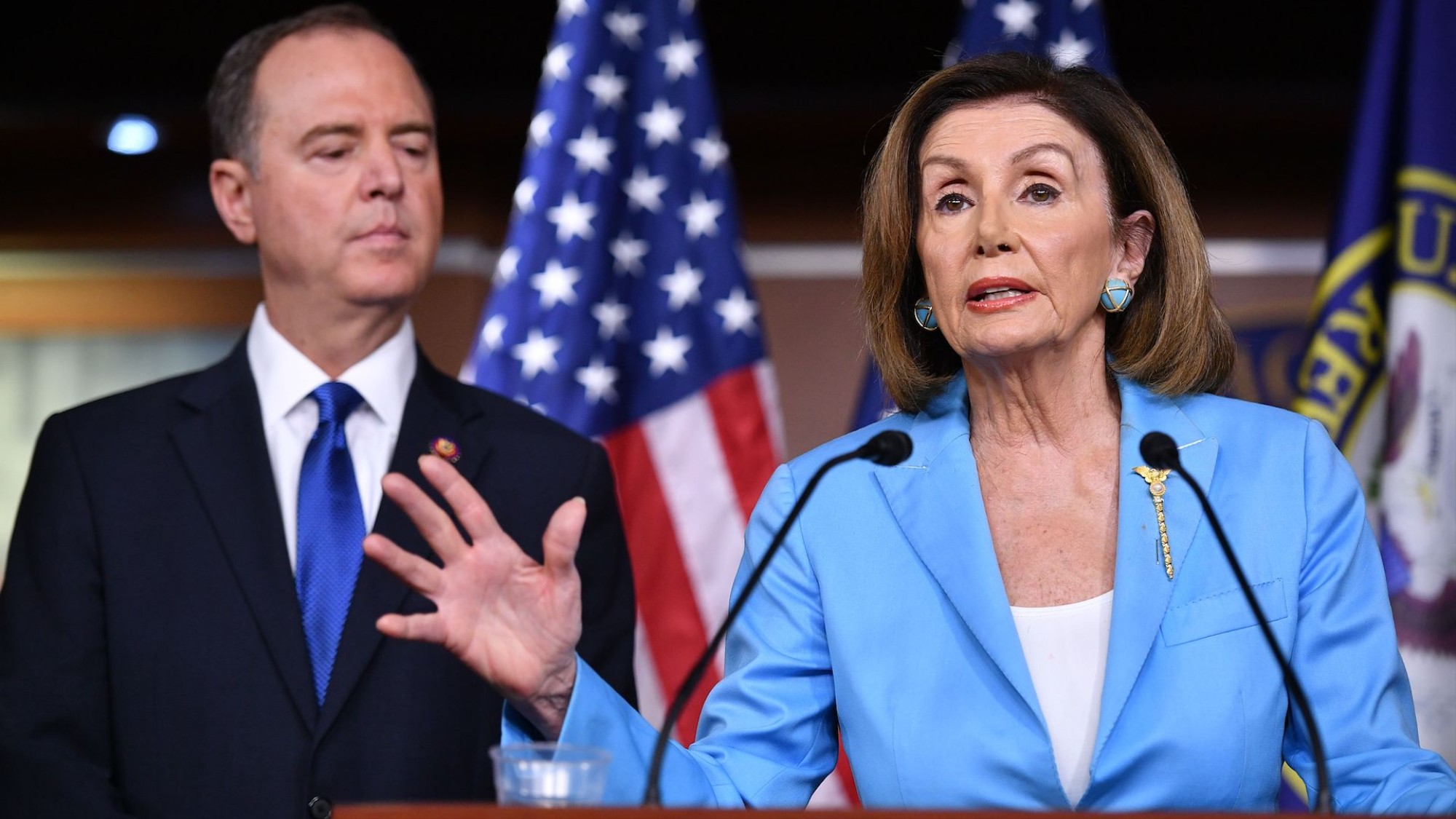 Image result for pelosi schiff