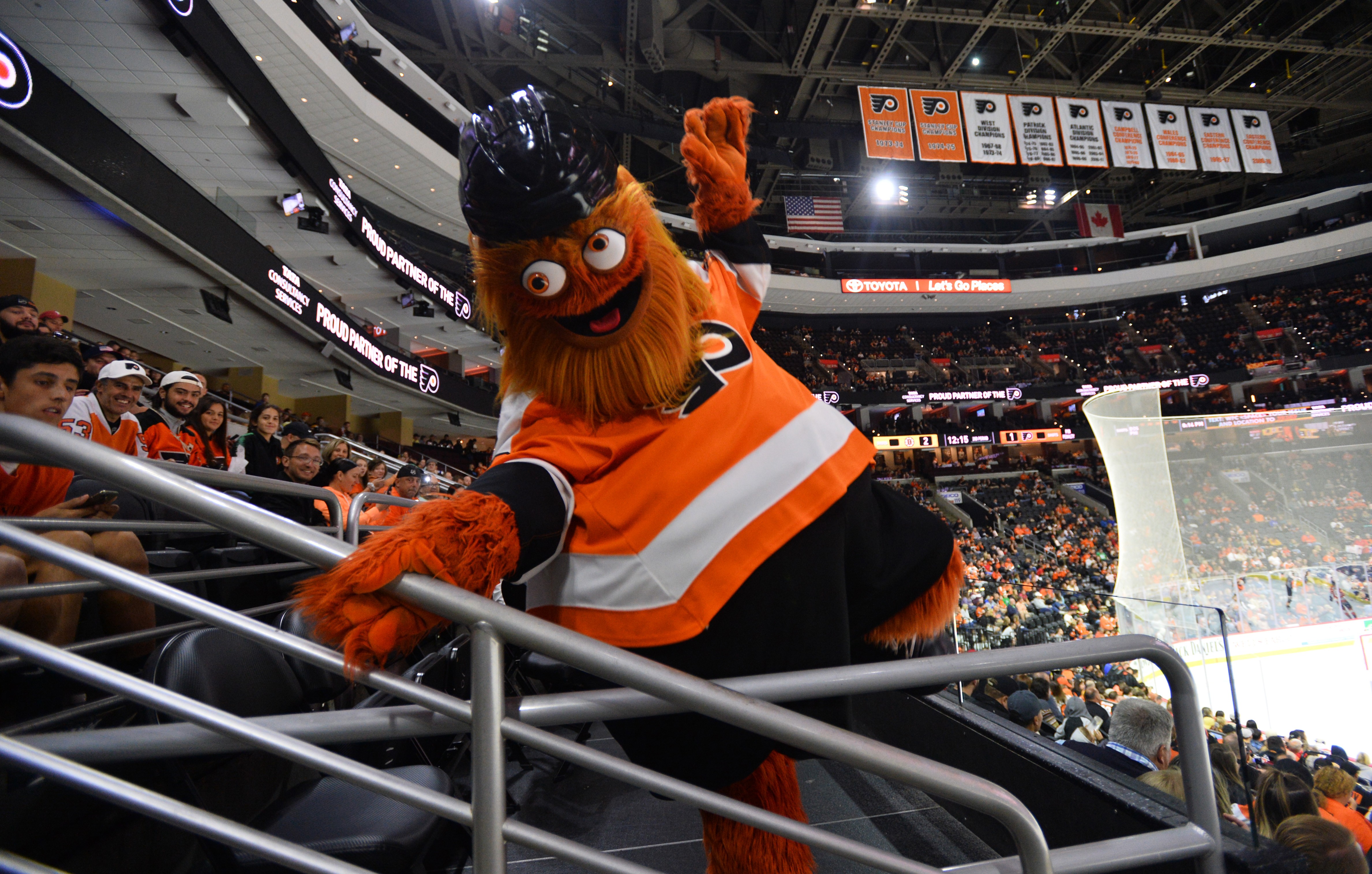 Flyers mascot Gritty has inspired Broken Goblet Brewing create a