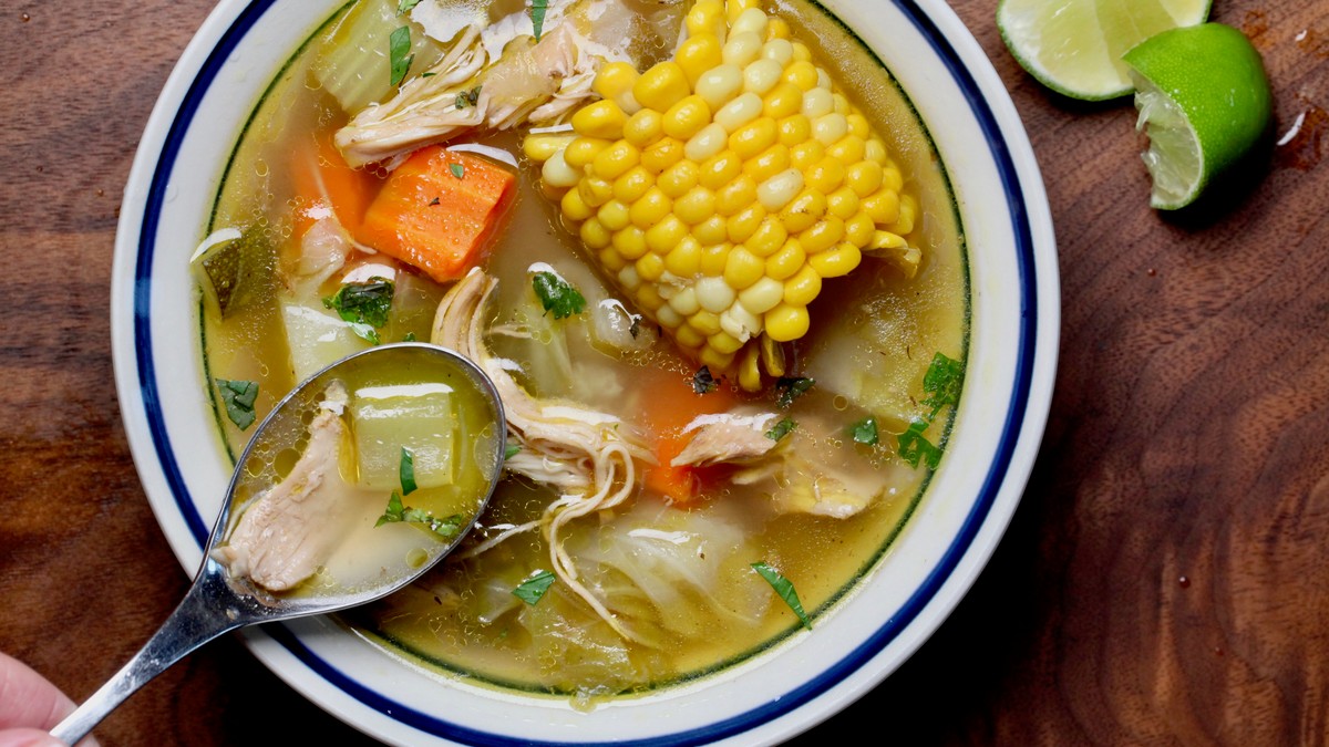 Sopa de Pollo (Nicaraguan Chicken Soup) Recipe.