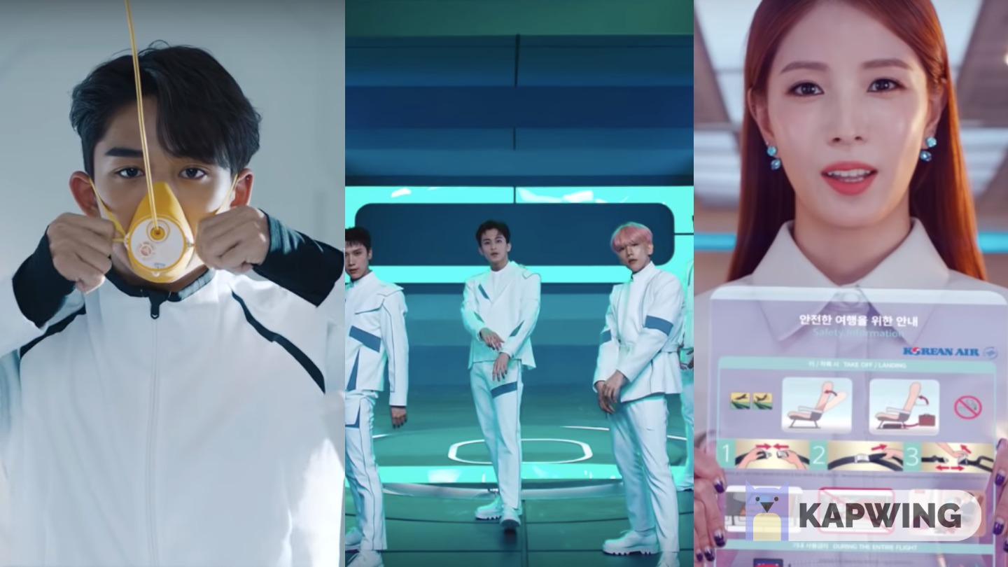 Korean Air’s InFlight Safety Video Ingeniously Features KPop