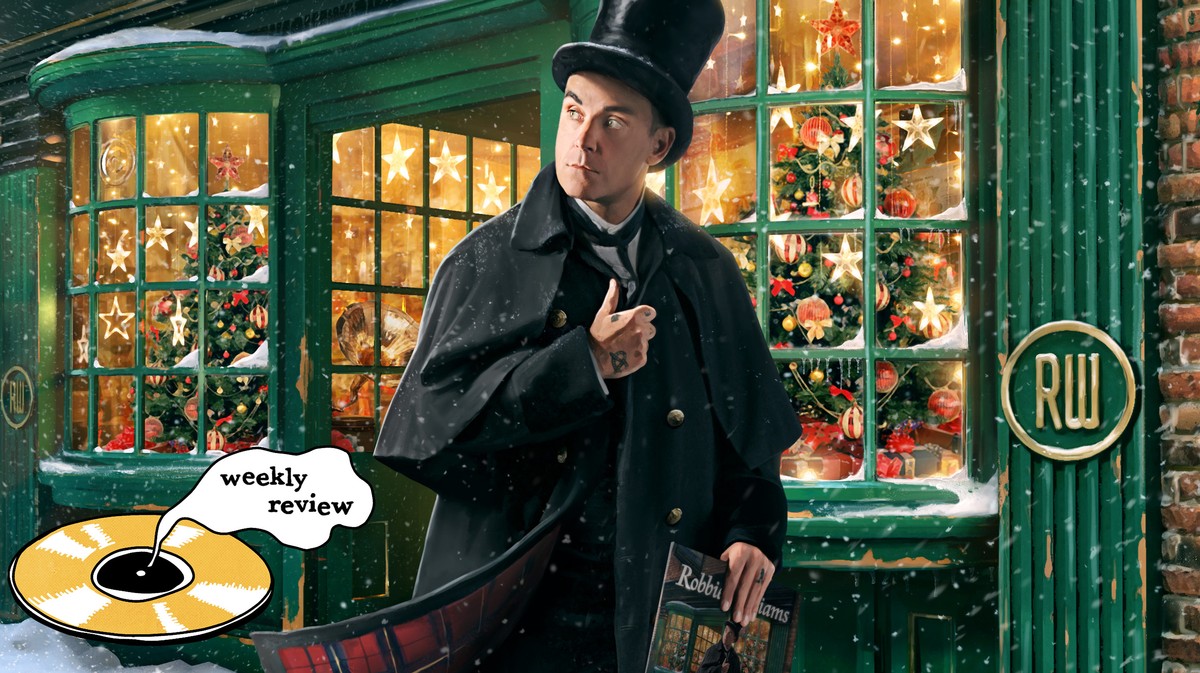An Excitable Review of Robbie Williams&#39; Festive Album, The Christmas Present