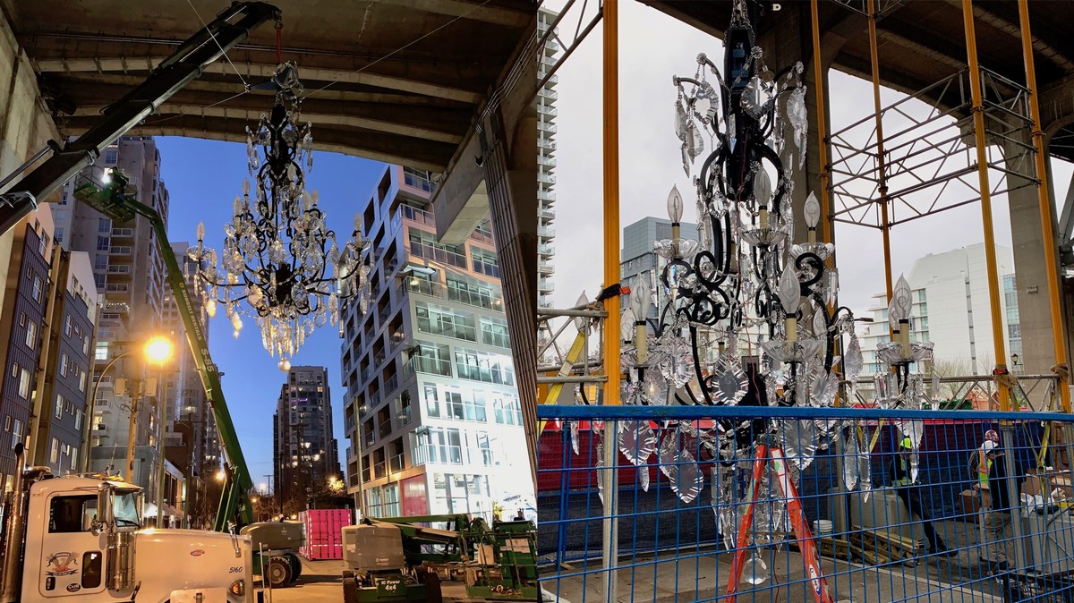 This $5M Chandelier Under a Bridge Is What Will Start the Class War