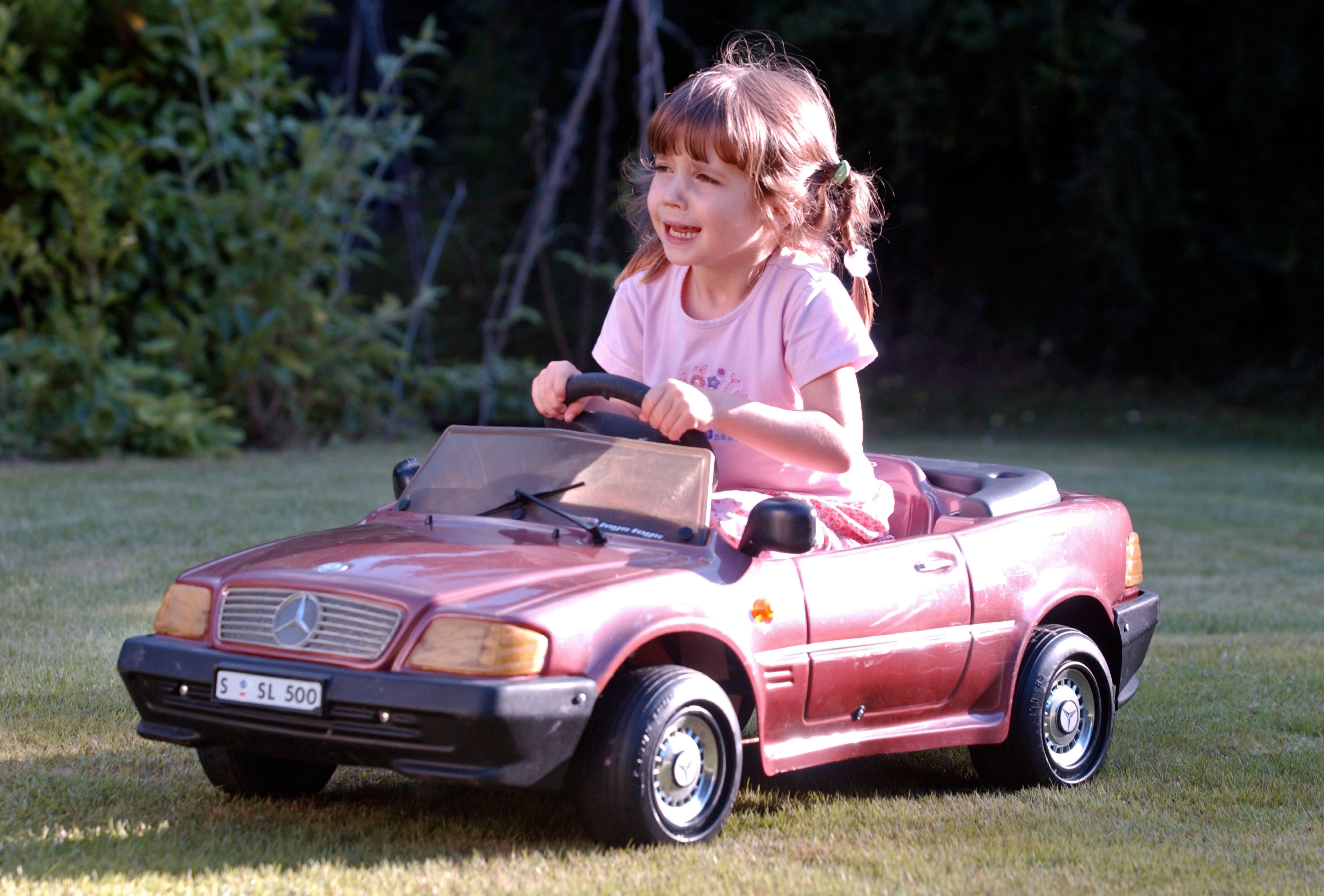 barbie drivable car