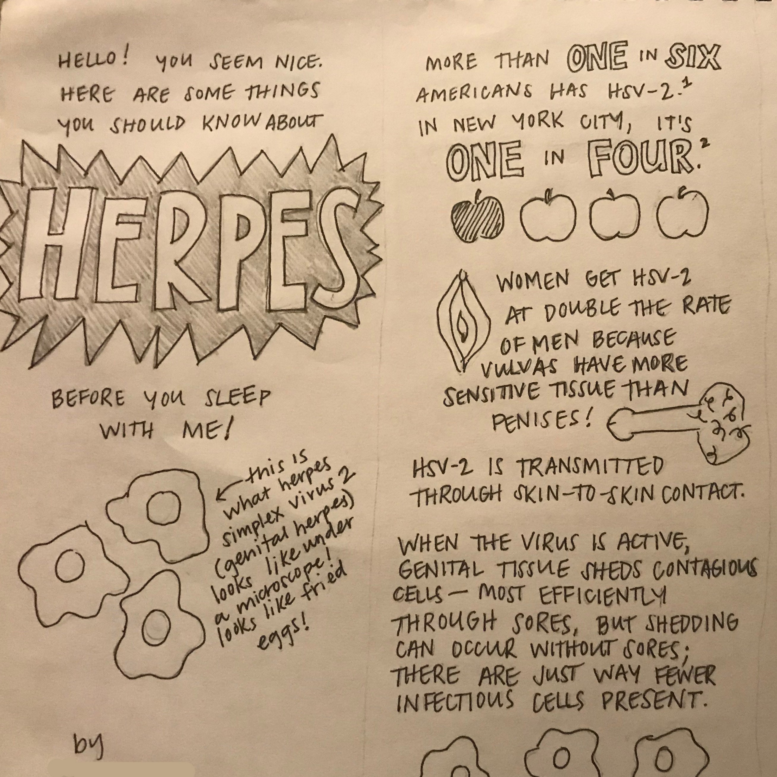 Herpes get do guys STD Facts