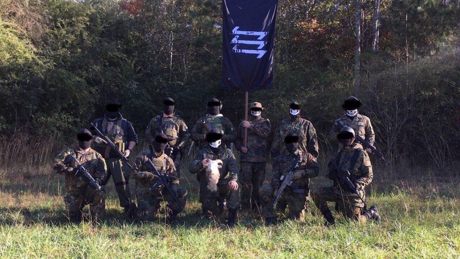Neo-Nazi Terror Group The Base Linked to the War in Ukraine