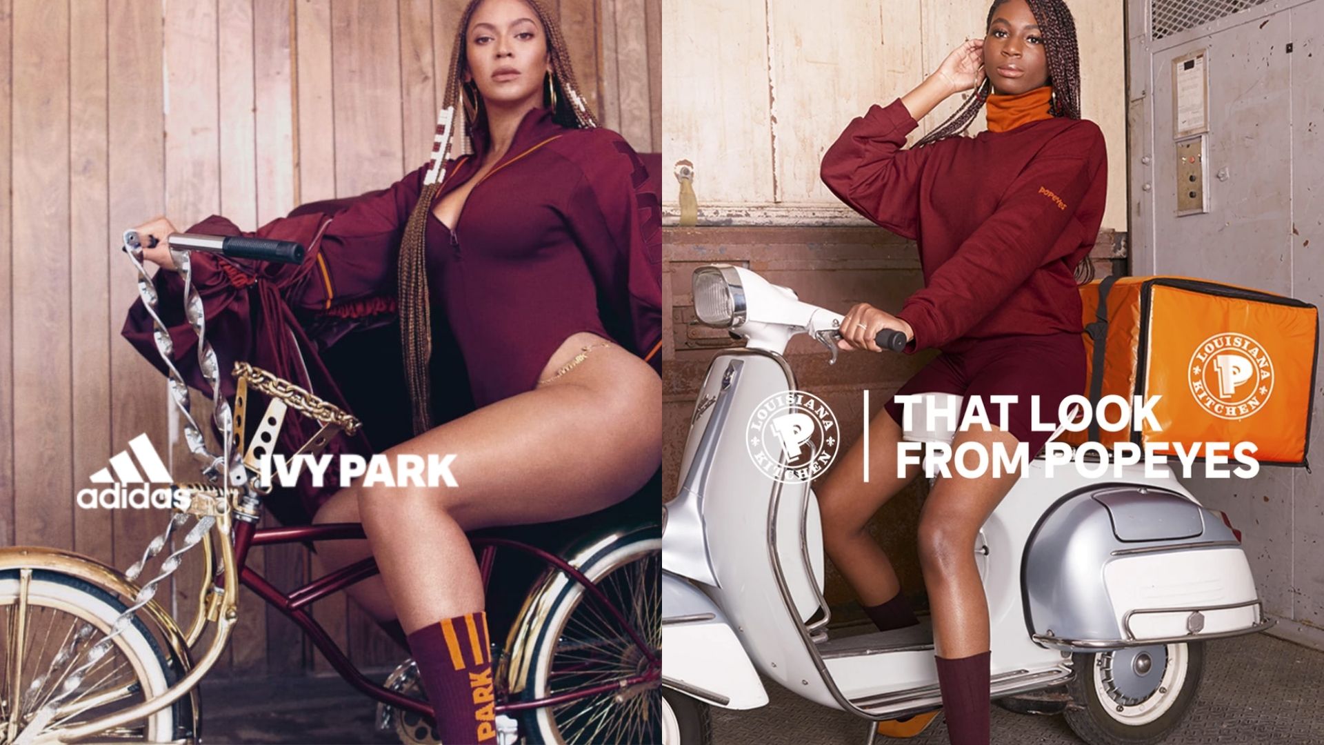 popeyes ivy park collection