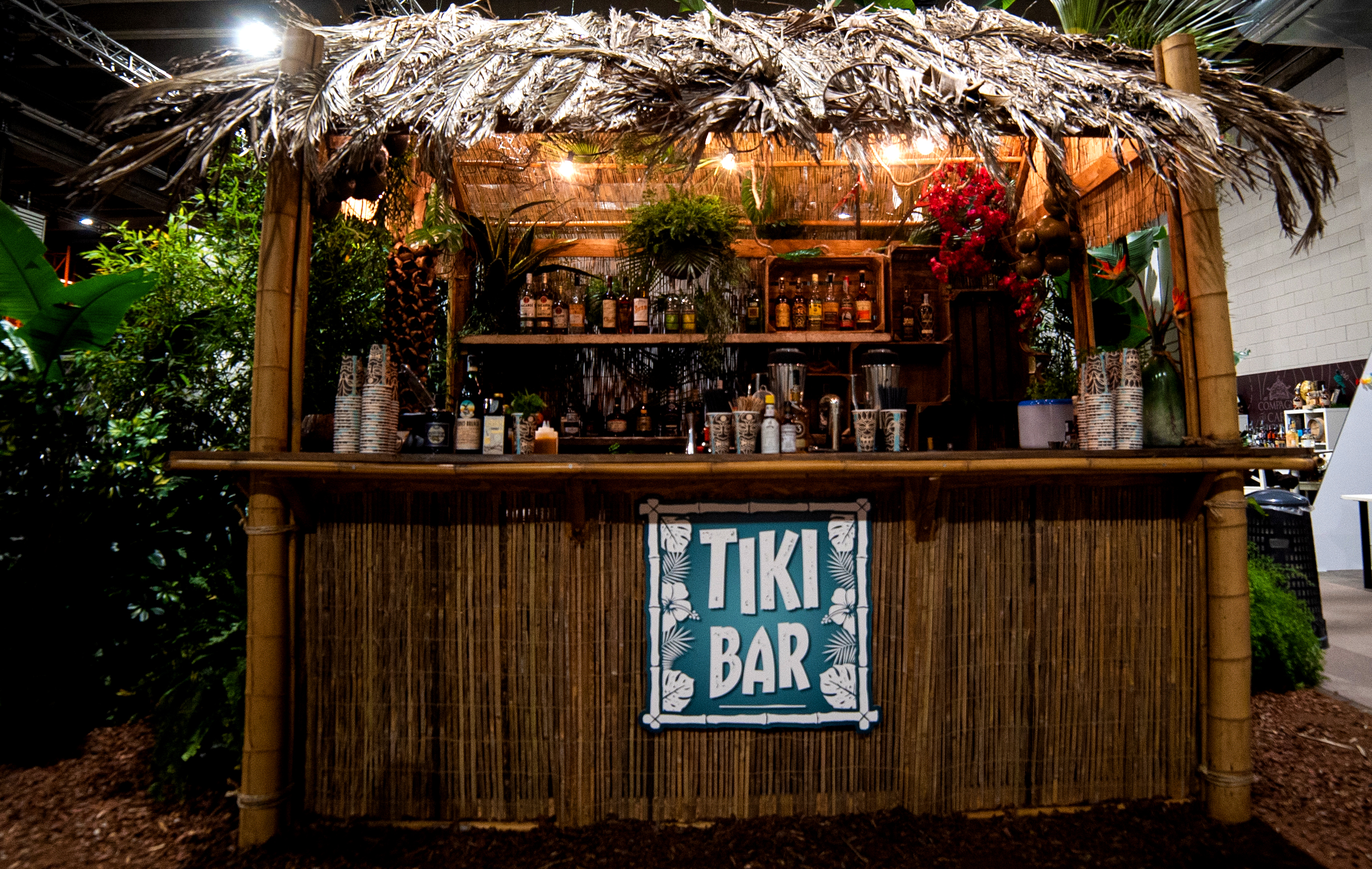 Tiki Bar Aloha Targa in Metallo Stile Vintage Accessori retrò per Cucine E Uffici da Uomo