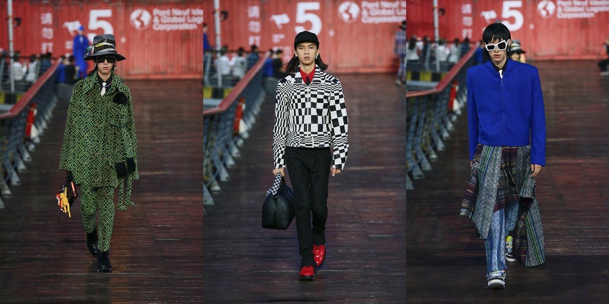 Louis Vuitton Men&#39;s takes Shanghai on the first stop of its SS21 tour - i-D