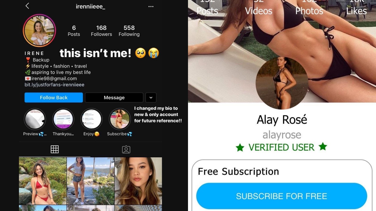 Get Only Fans Profile Example Pics Freshpost