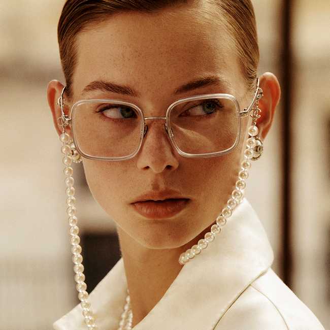 We Absolutely Need a Pair of Chanel Eyeglasses With a Chain - GARAGE