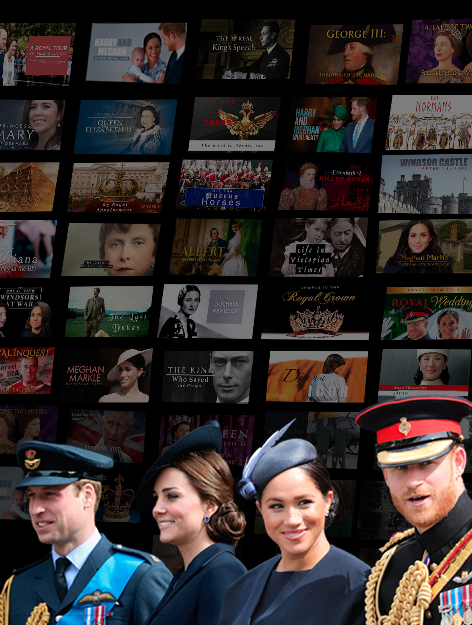 monarchy shows on netflix