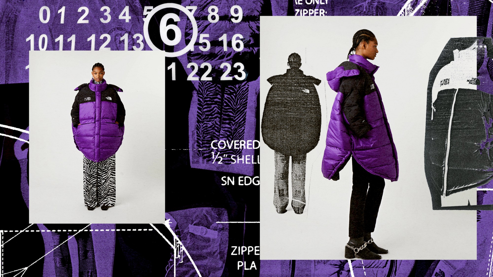 Similar Throb half How MM6 Maison Margiela and The North Face's collaboration came full circle  - i-D