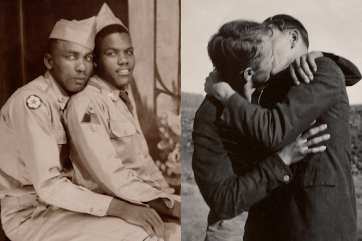 vintage gay men military