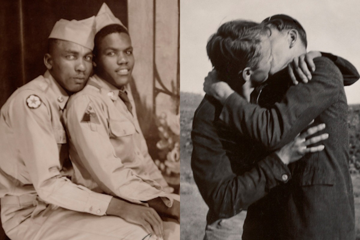 Secret Photos of Gay Couples Hidden By History