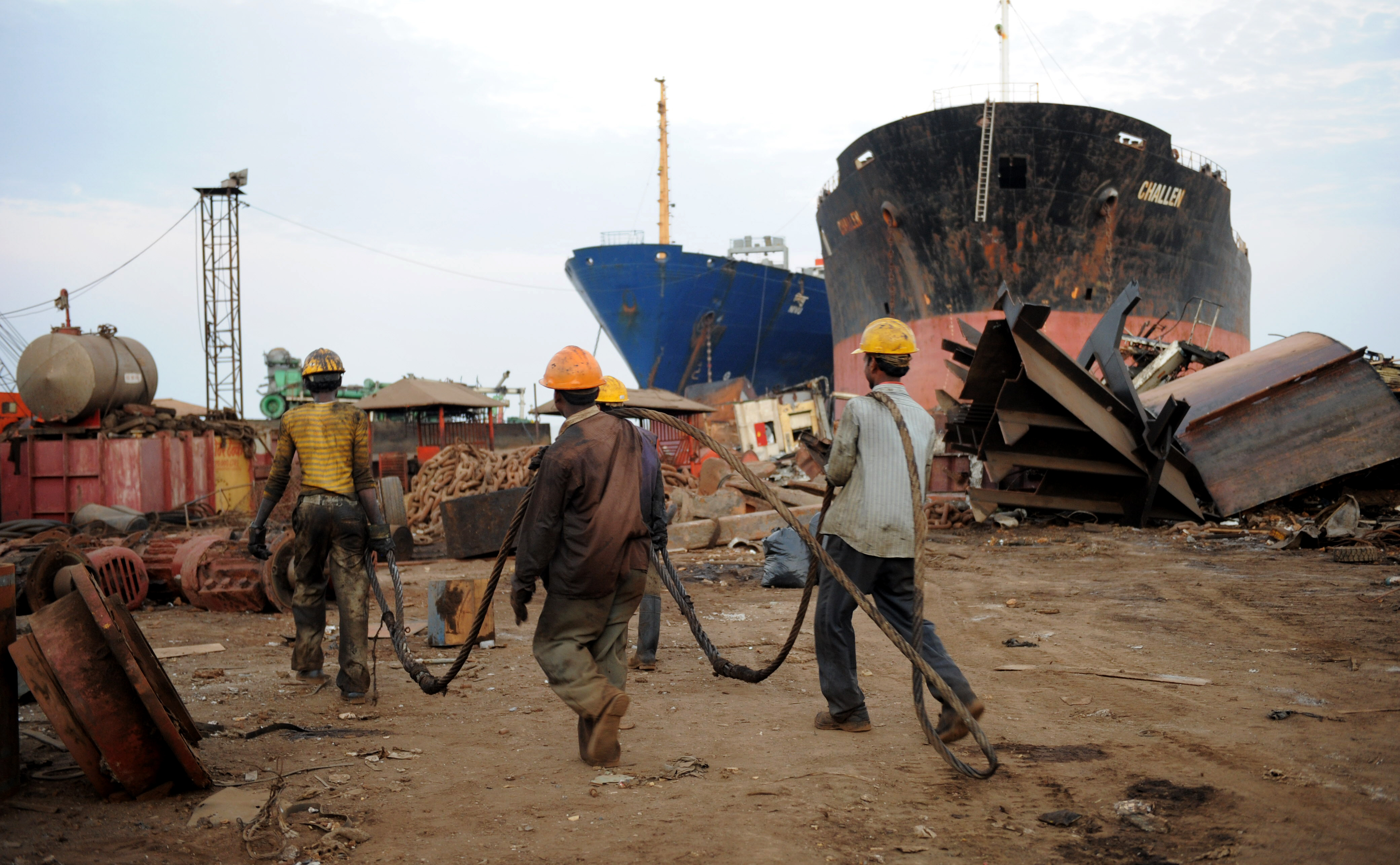 Impact of Covid-19 Lockdown on Alang Ship-Breaking Yard