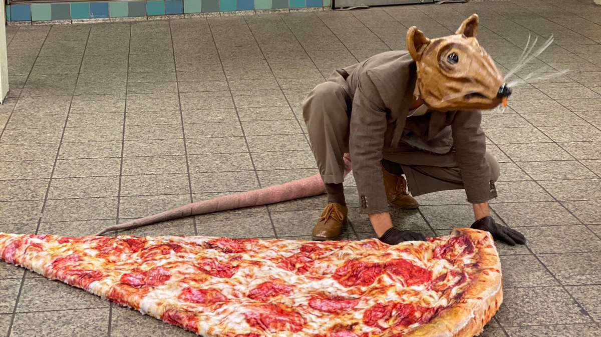 We Asked the Guy Dressed as a Giant Rat in NYC: Why?