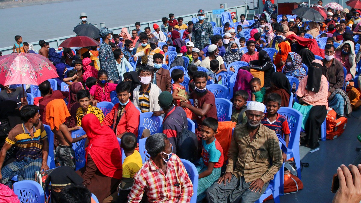 Bangladesh Shifting Many Rohingya Refugees to Bhasan Char Island