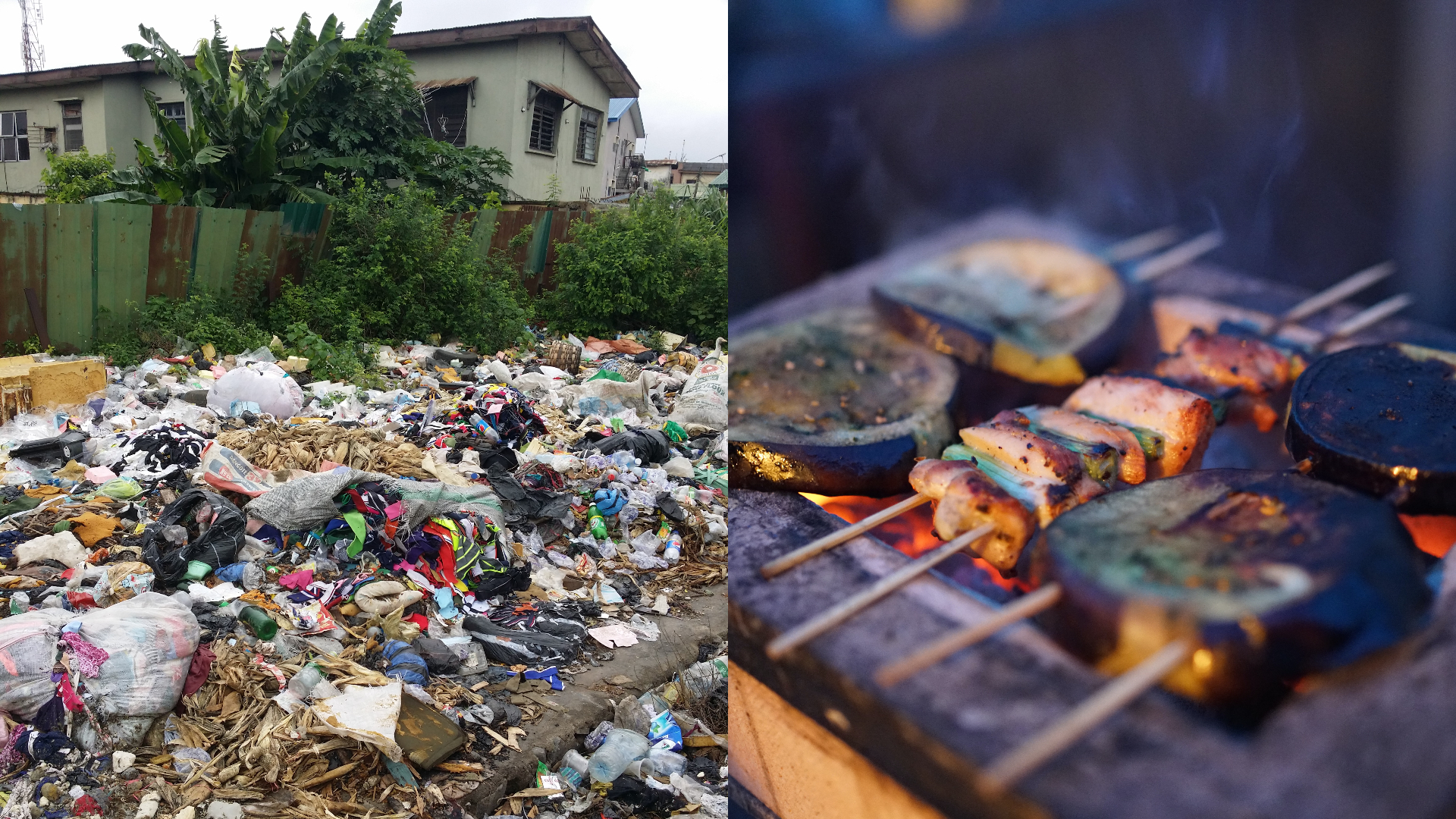 Indian Man Protests Improper Waste Disposal With GarbagePowered Barbecue