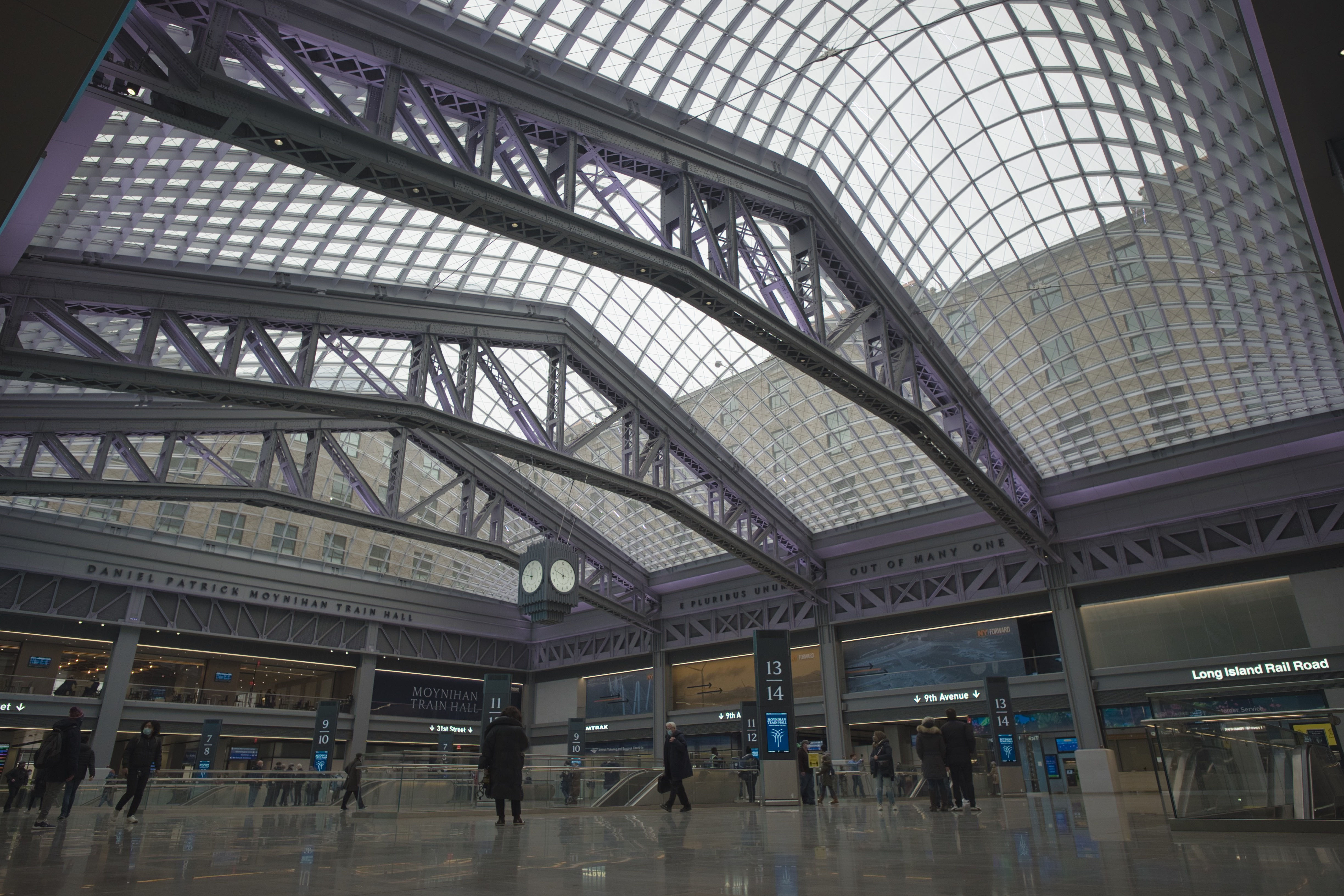 Moynihan Train Hall, Monumental Civic Project That Restores Grandeur Of  Train Travel In New York, Opens January 1 – SOM