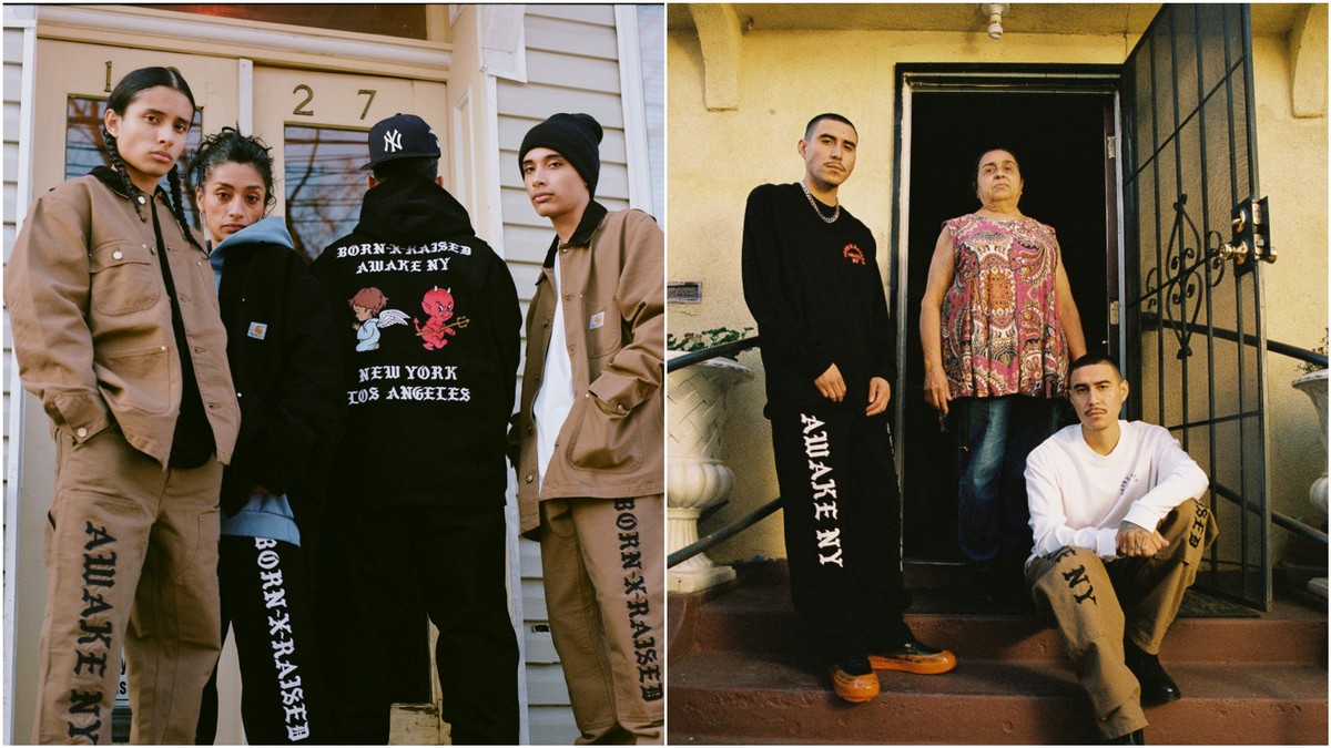 BORN X RAISED + AWAKE NY CARHARTT | www.fleettracktz.com