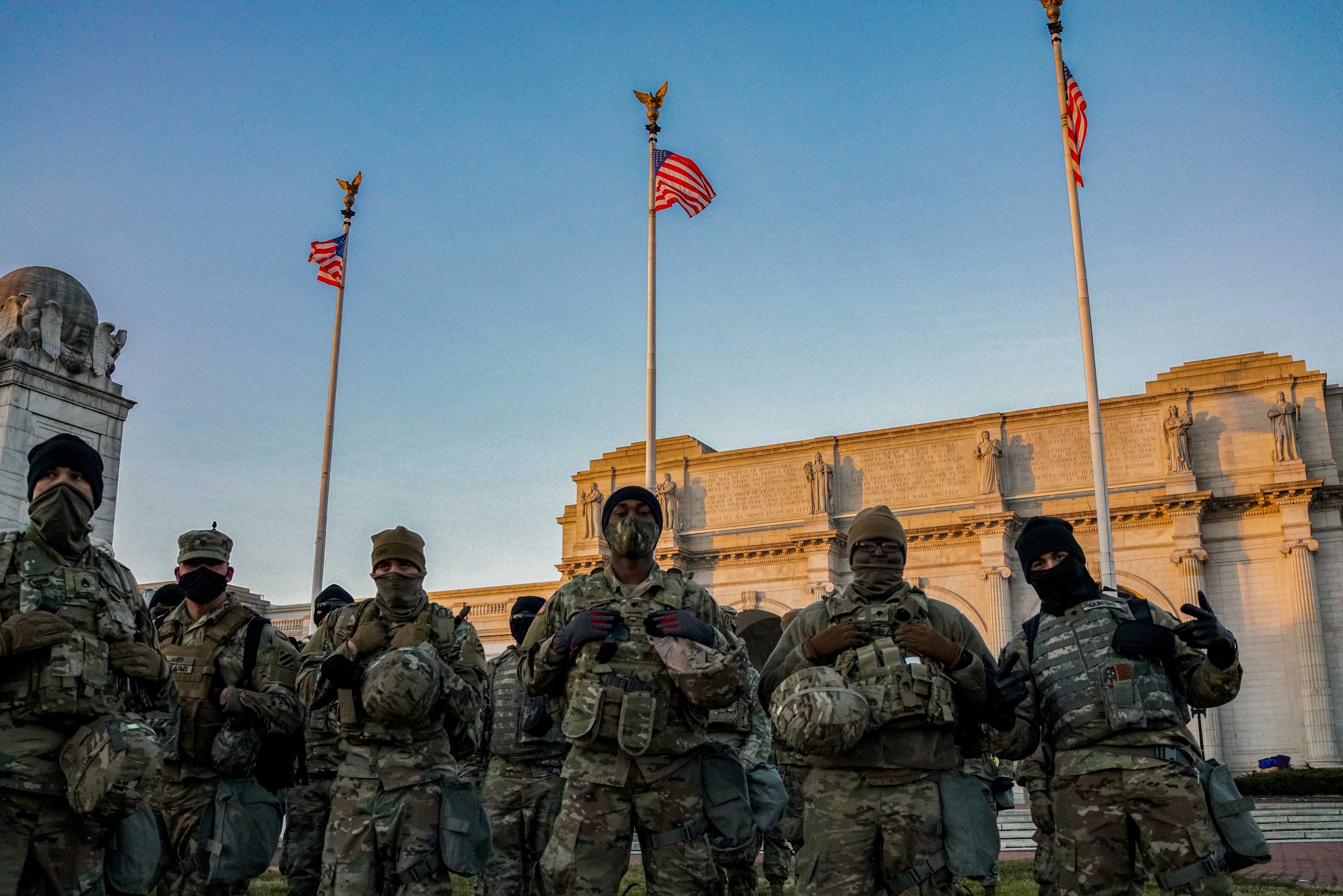 , On Inauguration Day, the Military Tried to Convince America It’s Safe Again, Saubio Making Wealth
