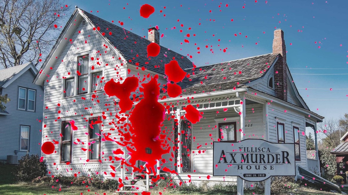 The ghost hunter who rammed a knife into his chest in an ax murder house