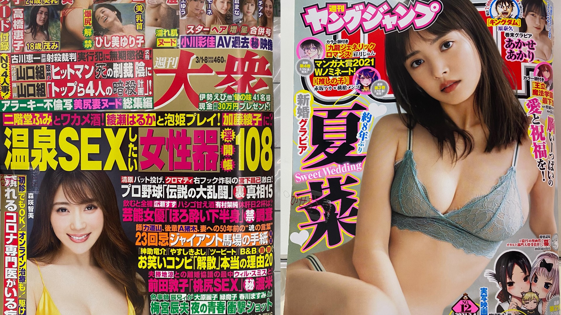 Японские порно журнал фото 117