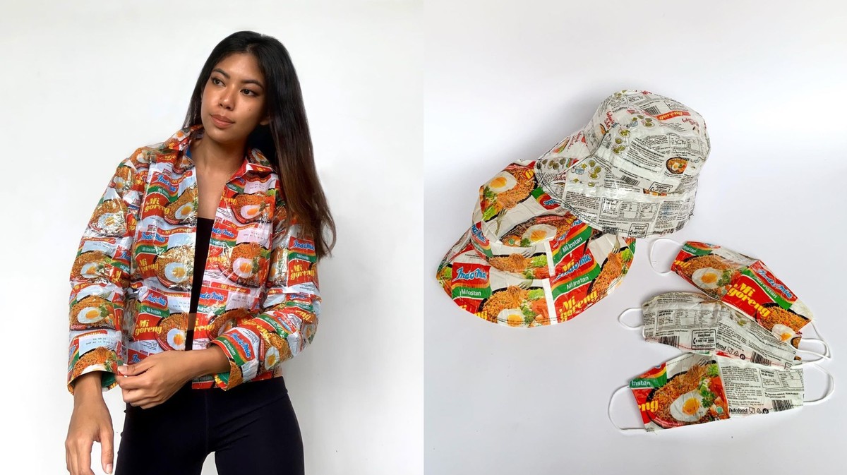 Meet The Influencer Turning Indomie Plastic Into Fashion Statements 0895