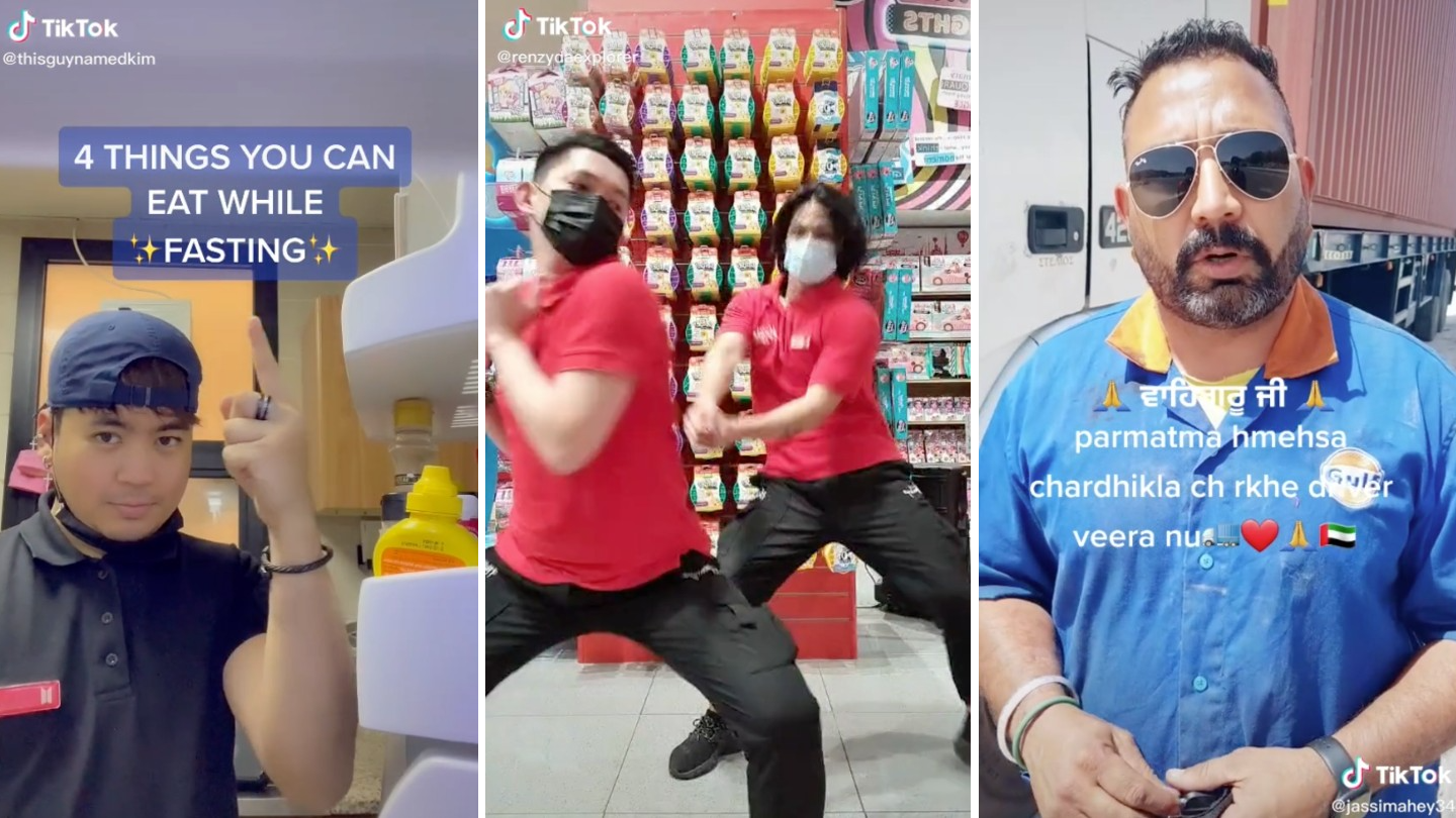 Meet the Unlikely TikTok Influencers of Dubai