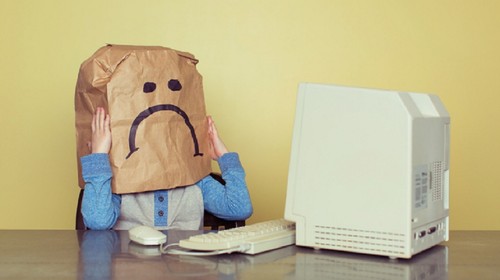 Computer Kid Feel Bad