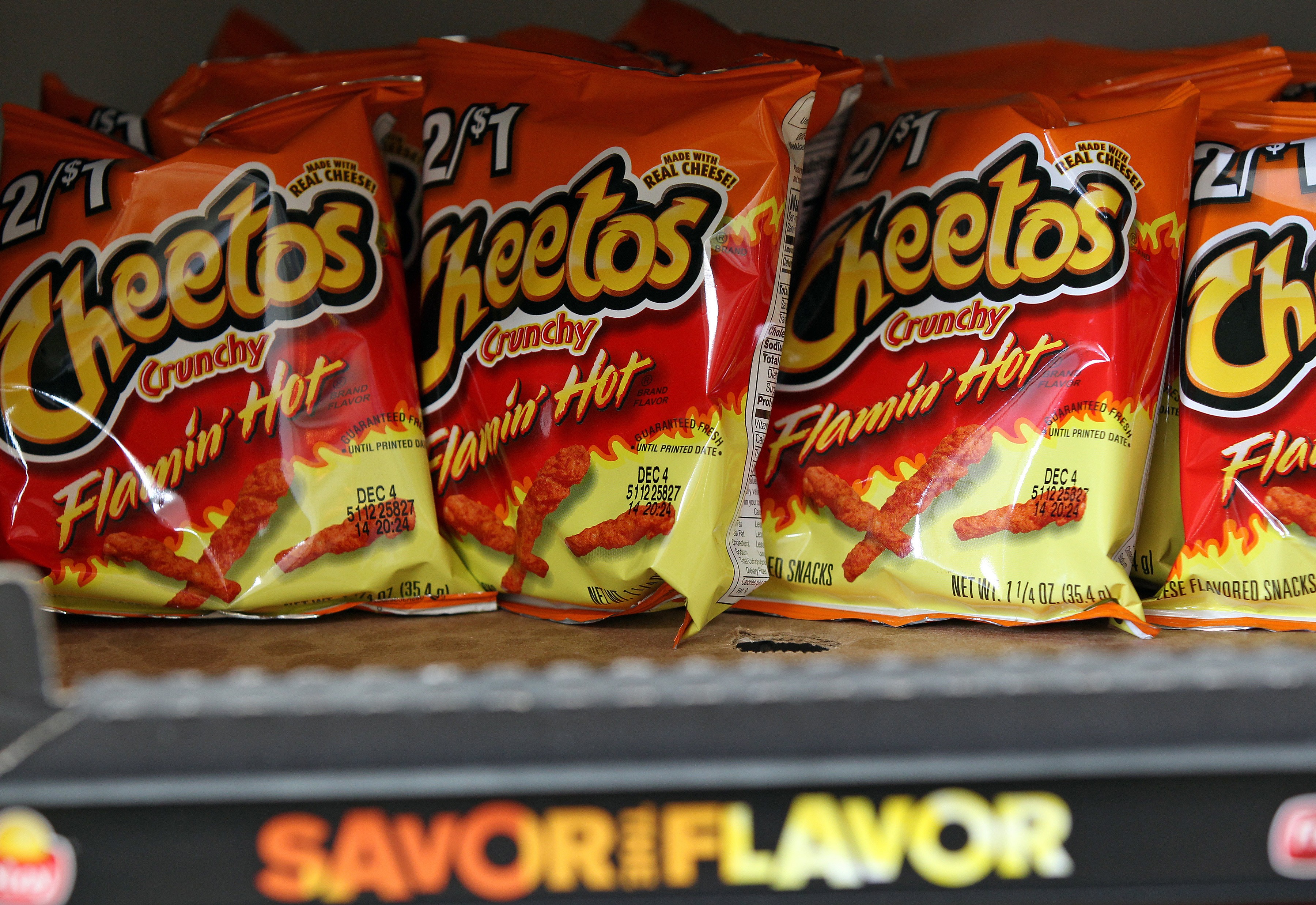 First-ever Flamin' Hot Cheetos popcorn hits store shelves in Texas