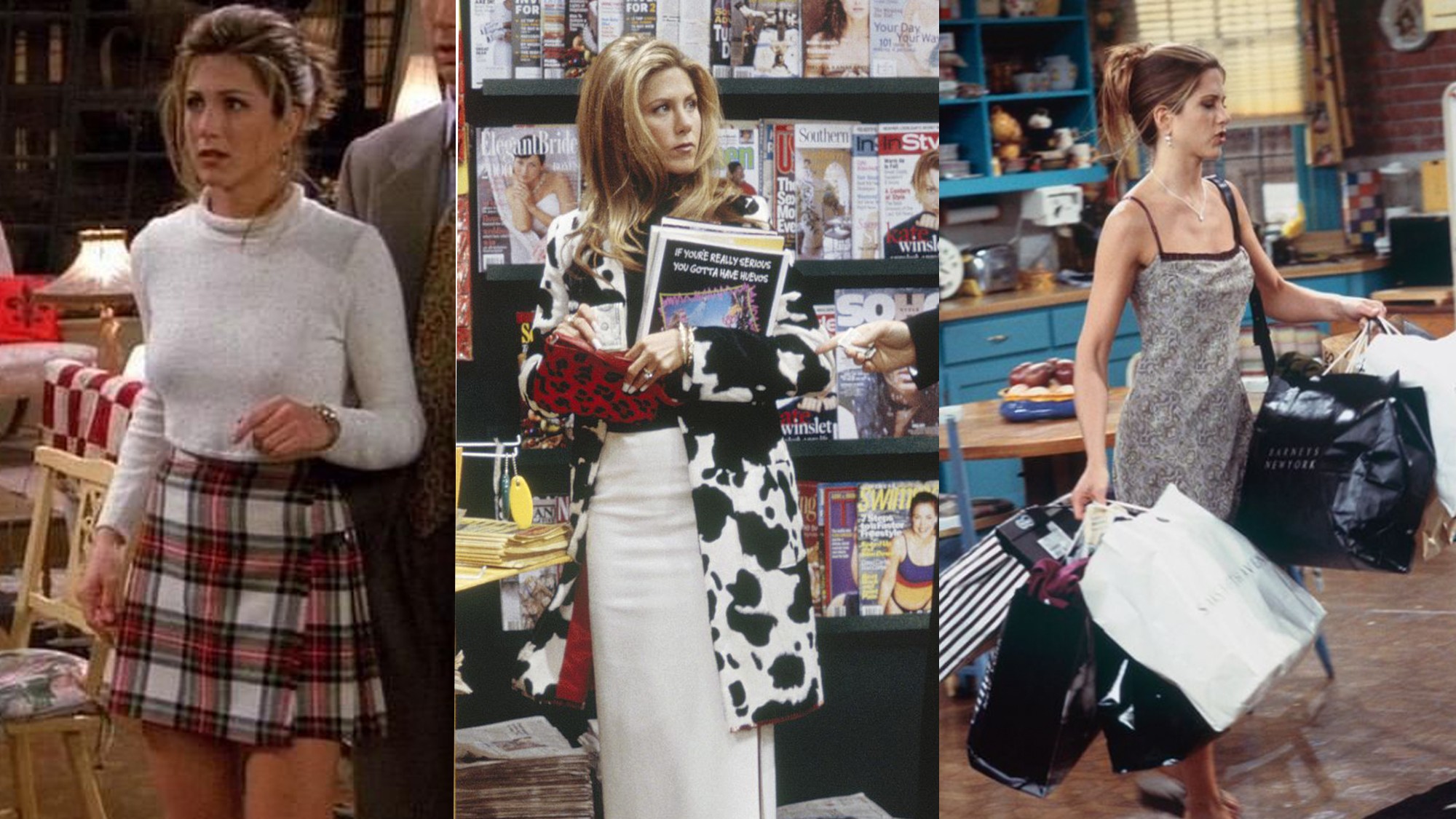 Rachel Green's style: best 90s outfits on Friends