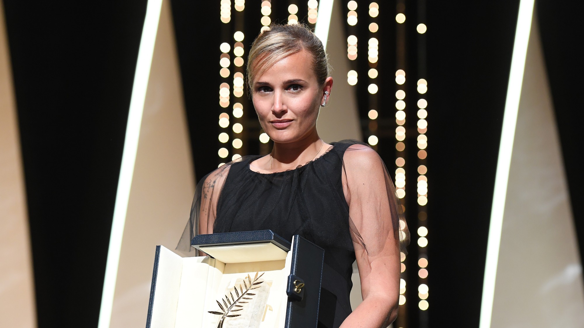 Titane director Julia Ducournau dedicated Palme d'Or to a more "fluid" world - i-D