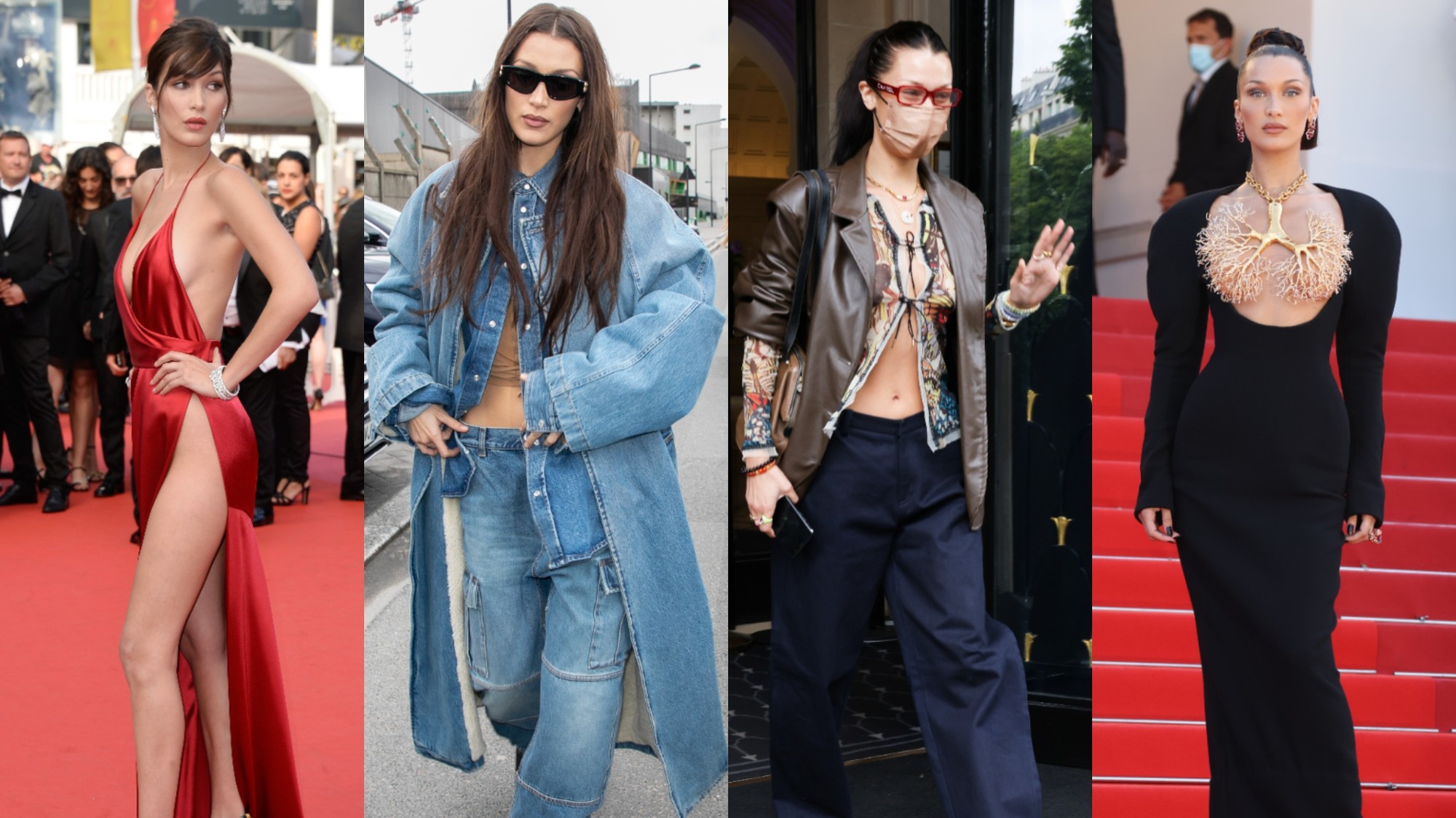Bella Hadid S Street Style 90s Fashion And Y2k Summer Outfits I D